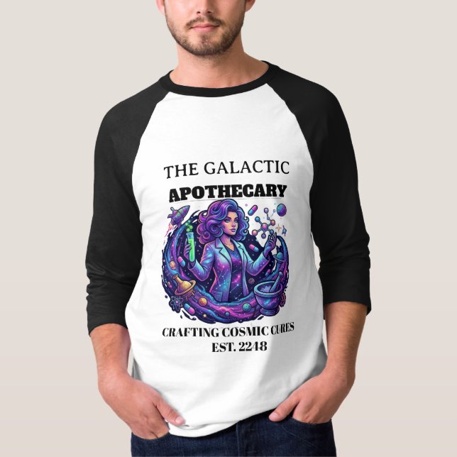 A Camiseta da Apotecária Galáctica (Frente)