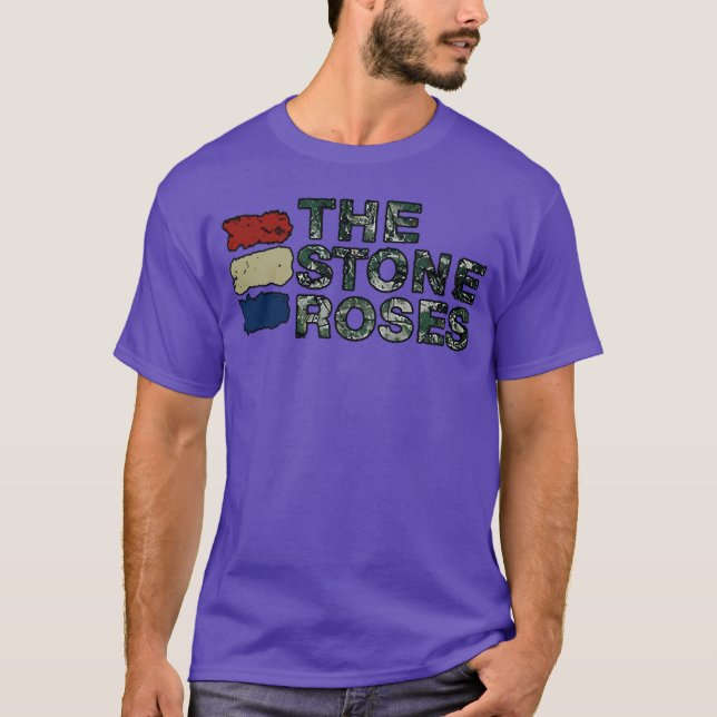 A camiseta da banda The Stone Roses (Frente)