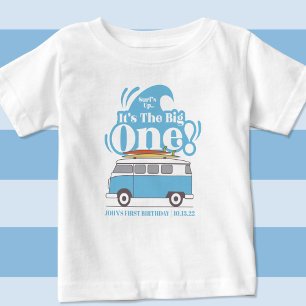 A camiseta de aniversário personalizada do grande