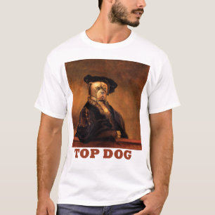 A camiseta de cão de Rembrandt