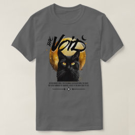 A Camiseta de Gato Negro Vazio