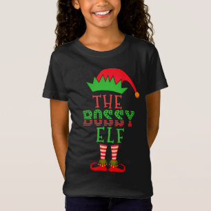 A Camiseta de Natal da Família do Elfo Autoritário