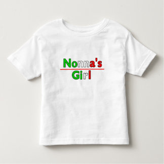 A camiseta de Nonna Girl Toddler para combinar com