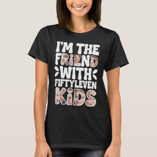 A camiseta do Amigo Quinze Crianças para Mulheres