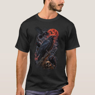 A Camiseta do Corvo – Paranormal Gótico Sombrio