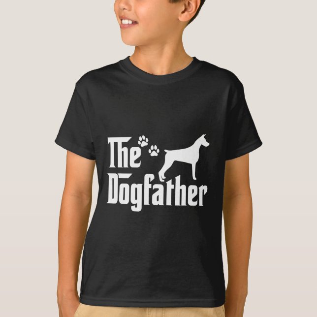 A Camiseta do Dogfather Presente do Dia dos Pais - (Frente)