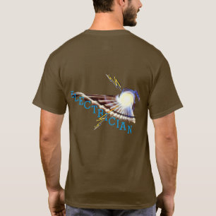 A camiseta do eletricista