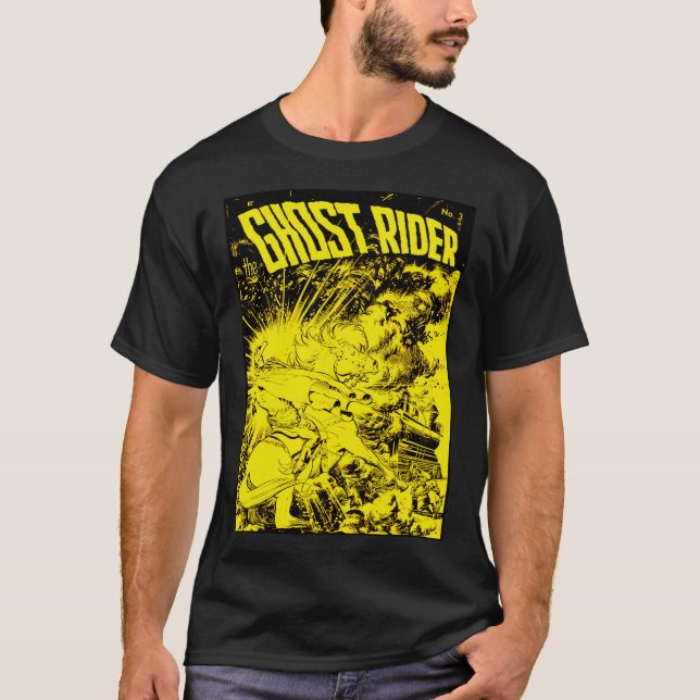 a Camiseta do Ghost Rider  (Frente)