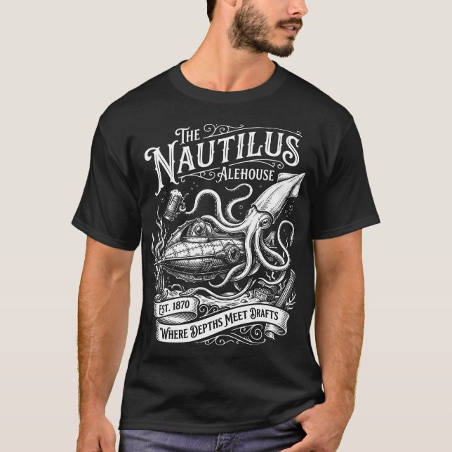 A Camiseta do Nautilus Alehouse (Frente)