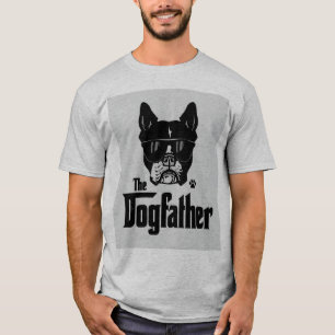 A camiseta do padre-cão. Camiseta legal de Cachorr