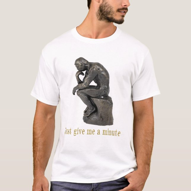 a camiseta do pensador (Frente)