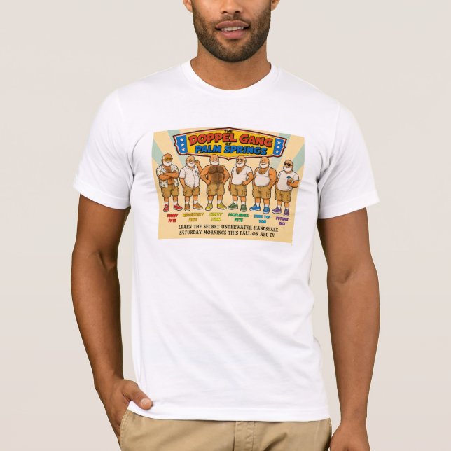 A Camiseta Doppel Gang de Palm Springs (Frente)