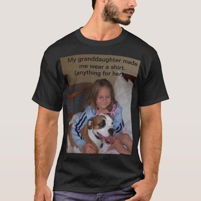 A camiseta dos homens com foto (Frente)