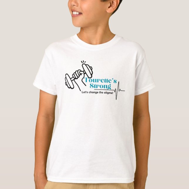 A camiseta Forte de Tourette (Frente)