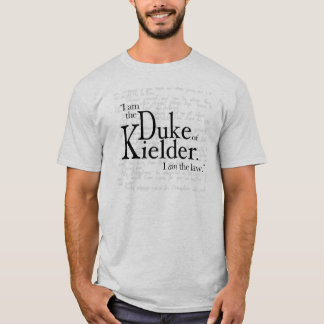 A camiseta masculina do Duque de Kielder