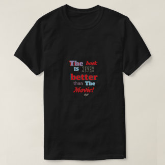 A camiseta não é melhor que o livro