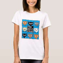 A Camiseta O Monte de Gatinhos Fofos Amantes de Ga