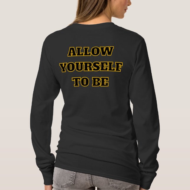 A Camiseta Presença & Diversão: APRECIAR Permissão (Verso)