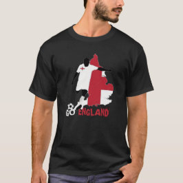A camiseta preta da Inglaterra. 01
