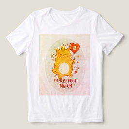 A Camiseta Tri-Blend Royal "Purr-fect Match"
