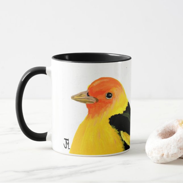 A caneca amarela por JML (Com Donut)