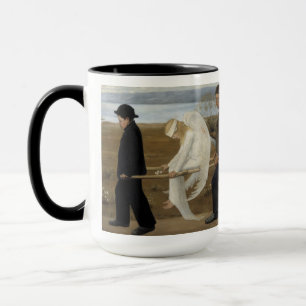 A caneca Anjo Ferida de Simberg - escolha o estilo