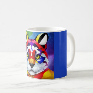 A caneca azul de Gato de Alexander