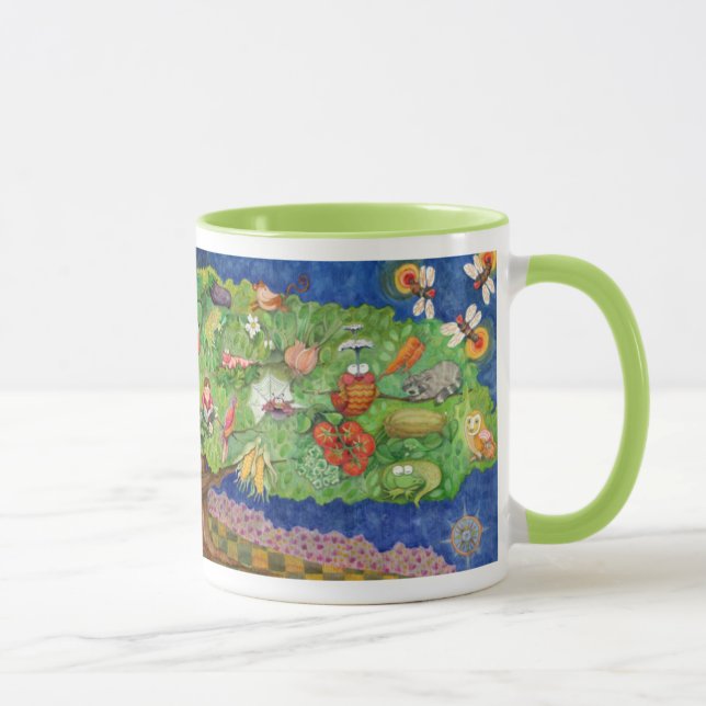 A caneca calma da árvore (Direita)