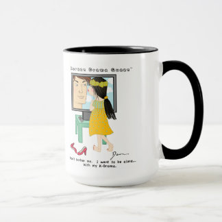 A caneca coreana do K-Drama de Queen™ do drama