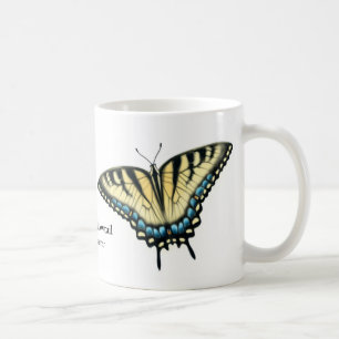A caneca da borboleta de Swallowtail do tigre