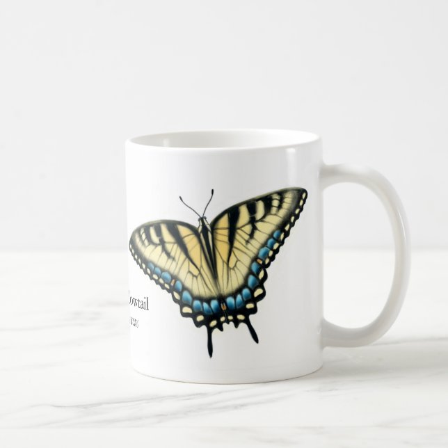 A caneca da borboleta de Swallowtail do tigre (Direita)