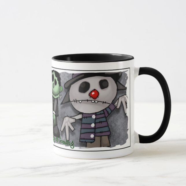 A caneca da campainha do zombi (Direita)