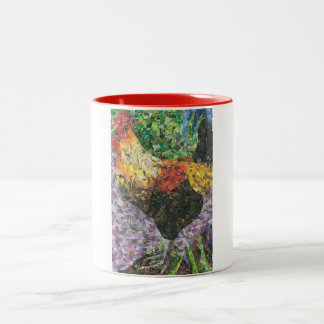 A caneca da chamada de manhã