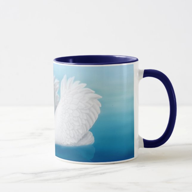 A caneca da cisne muda (Direita)