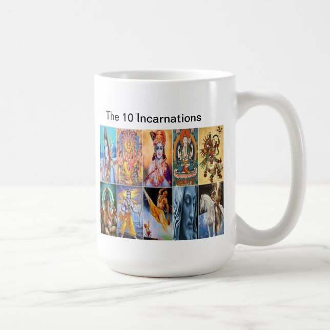 A caneca de 10 encarnações (Direita)