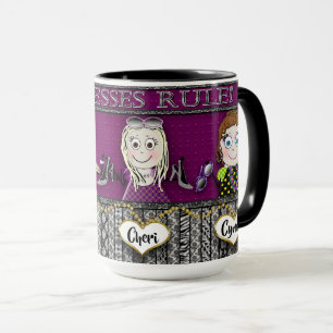 A CANECA DE BFF - NAMORADAS DA REGRA QUATRO DAS