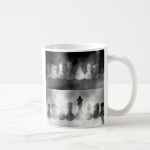 A caneca de café a maior da ilusão da luminosida