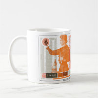 A caneca de café clássica do arquétipo prudente