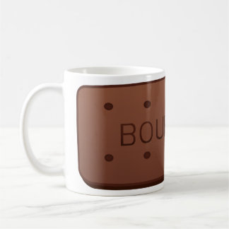 A caneca de café de creme grande de Bourbon