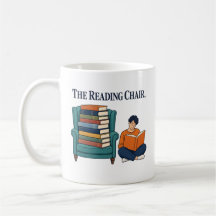 A Caneca de Café do Amante de Livros Engraçada da