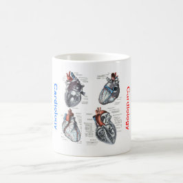 A caneca de café do cardiologista