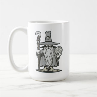 A caneca de café do velho rápido!