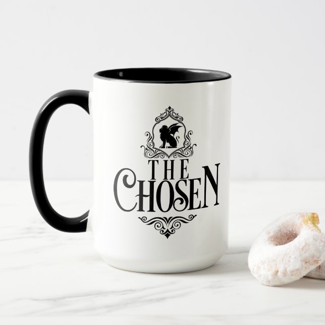 A caneca de café escolhida (Com Donut)