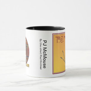 A caneca de café final do PJ McMouse! Compre