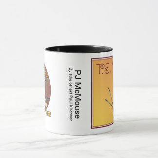 A caneca de café final do PJ McMouse! Compre