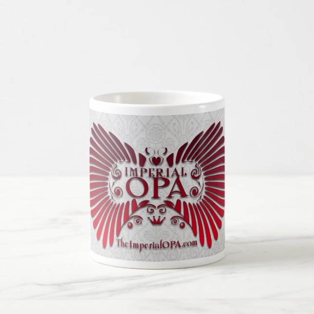 A caneca de café imperial de OPA - marca II (Centro)