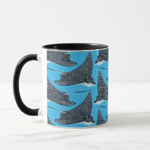 A caneca de café manchada do raio de Eagle