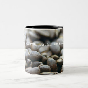 A caneca de café real