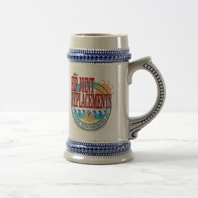 A caneca de cerveja do conjunto do jazz das (Direita)