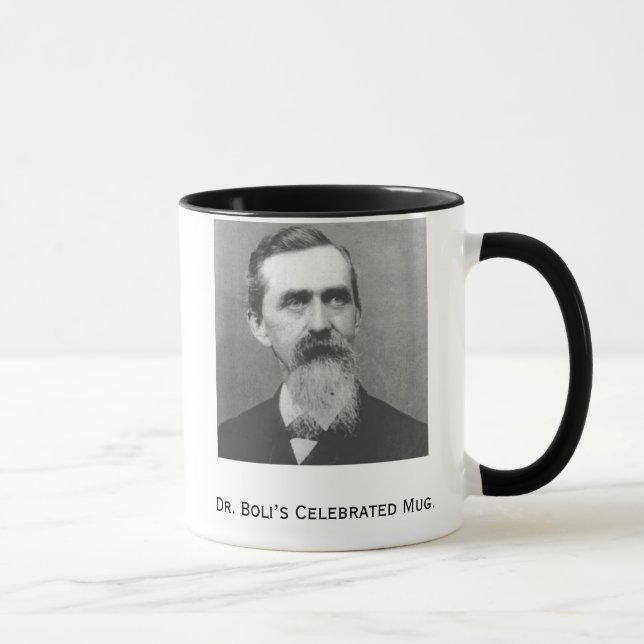 A caneca de Comemoração do Dr. Boli (Direita)